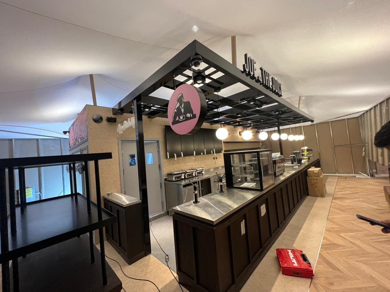 Joe & The Juice — Festival City — interior · FMR Technical Services