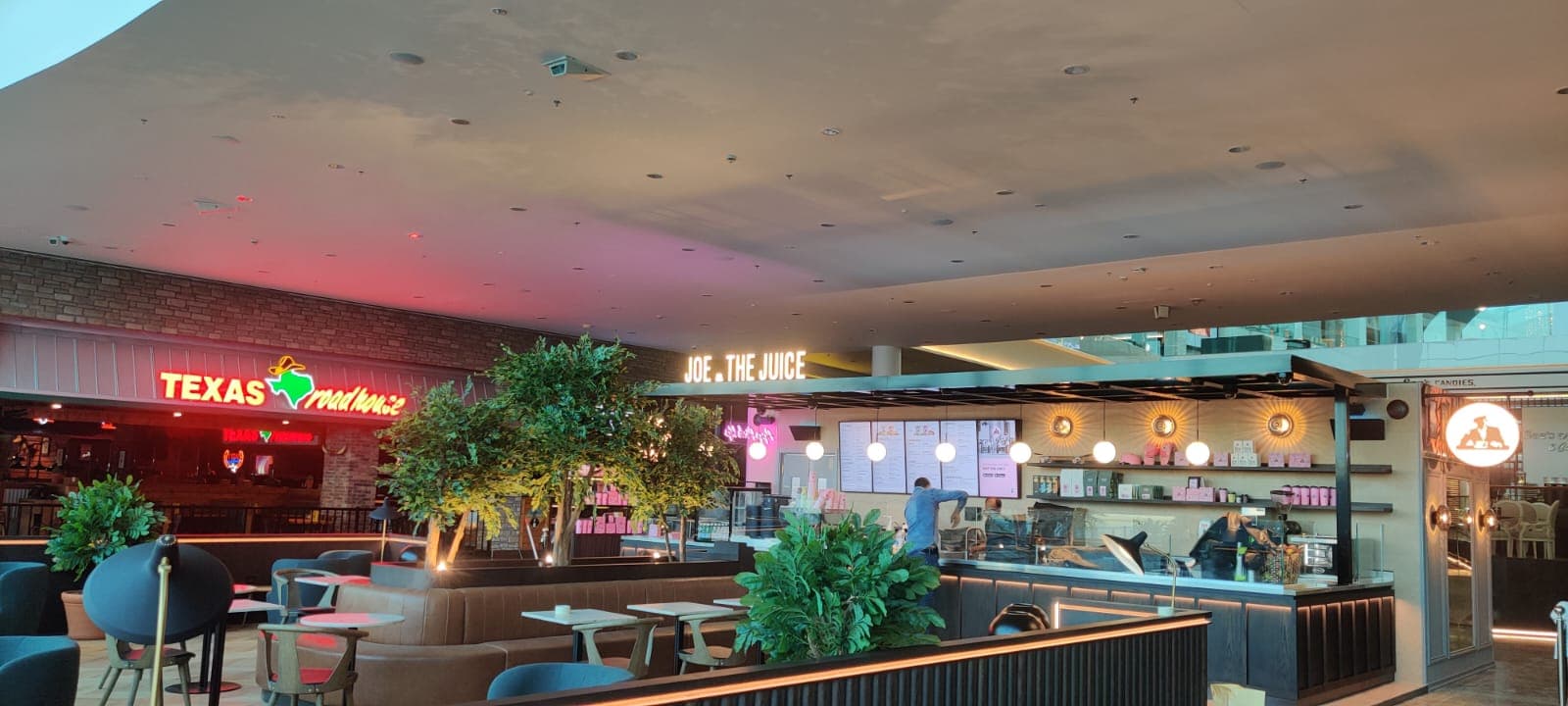 Joe & The Juice — Festival City — interior · FMR Technical Services