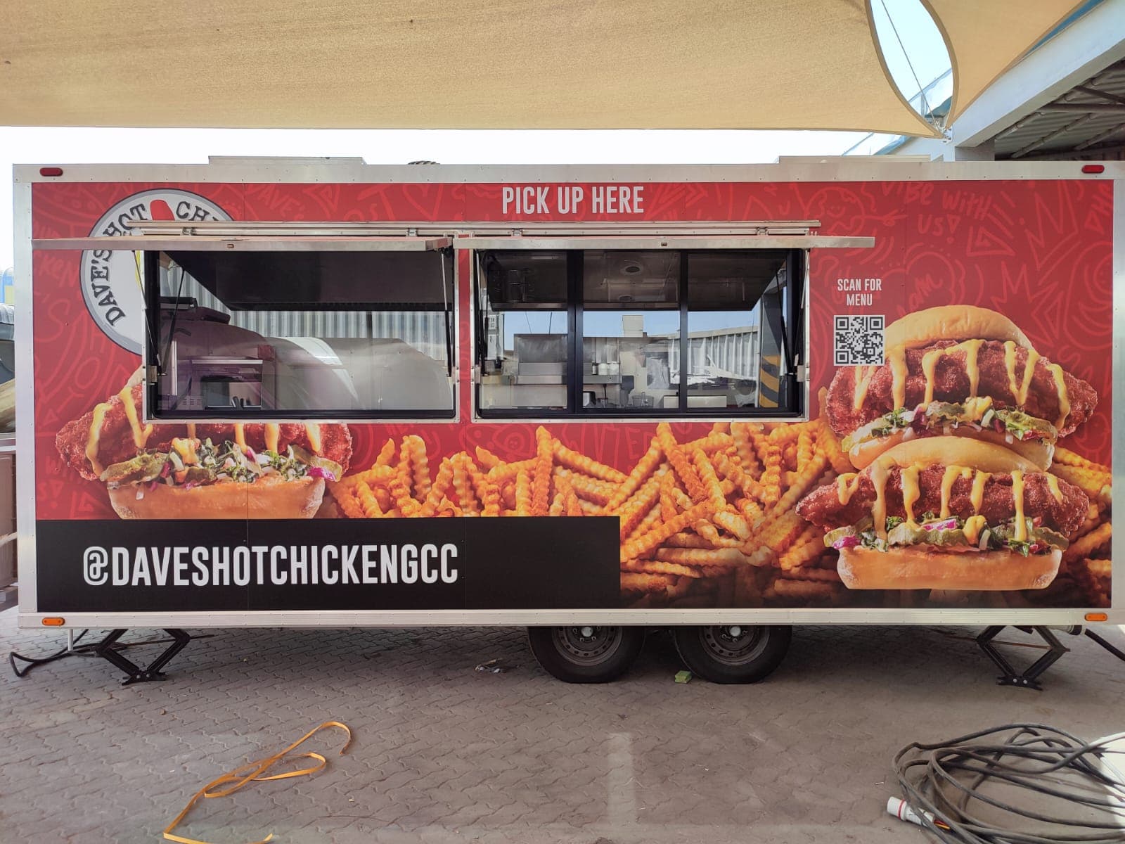 Dave's Hot Chicken — Food Truck — exterior · FMR Technical Services