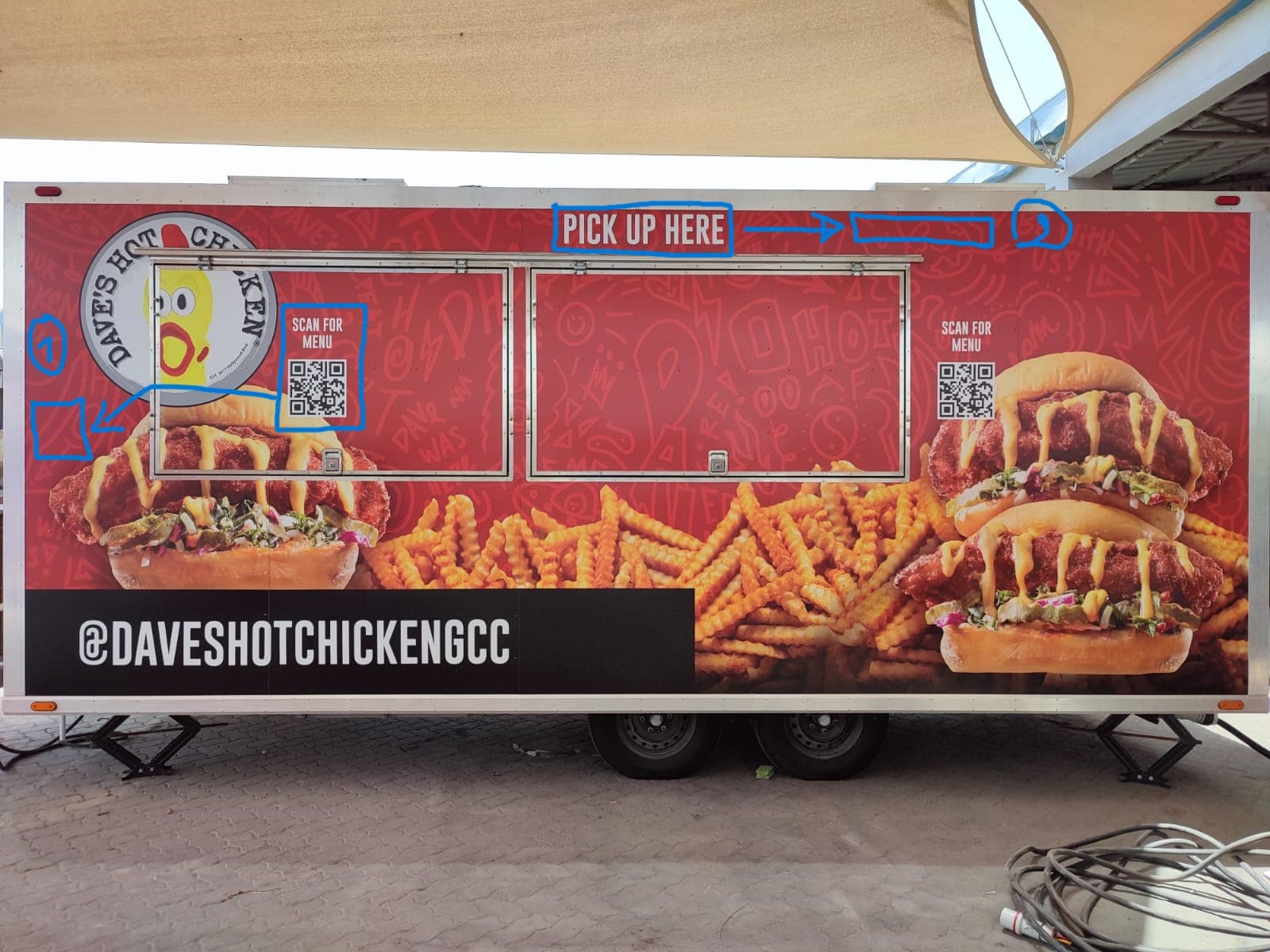 Dave's Hot Chicken — Food Truck — exterior · FMR Technical Services