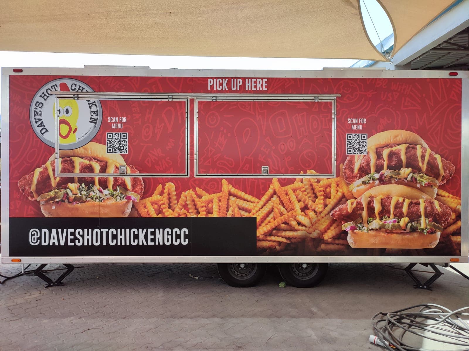 Dave's Hot Chicken — Food Truck — exterior · FMR Technical Services