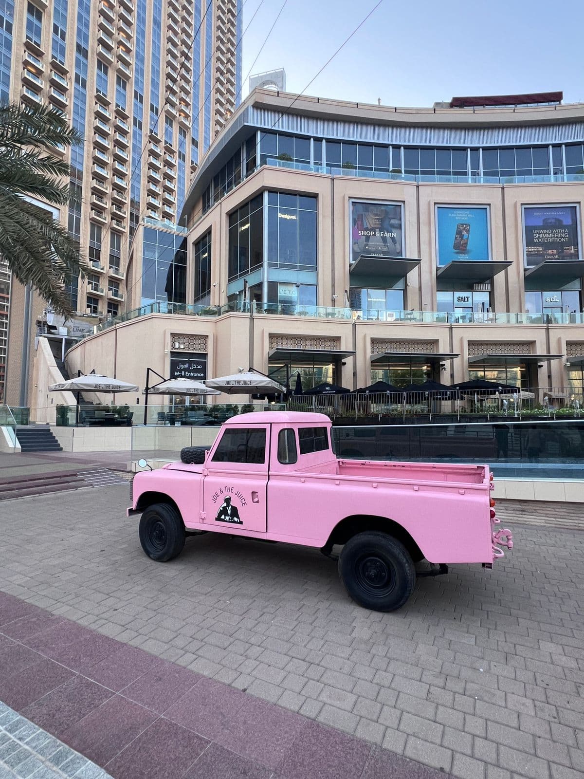 Joe & The Juice — Marina Mall — exterior · FMR Technical Services