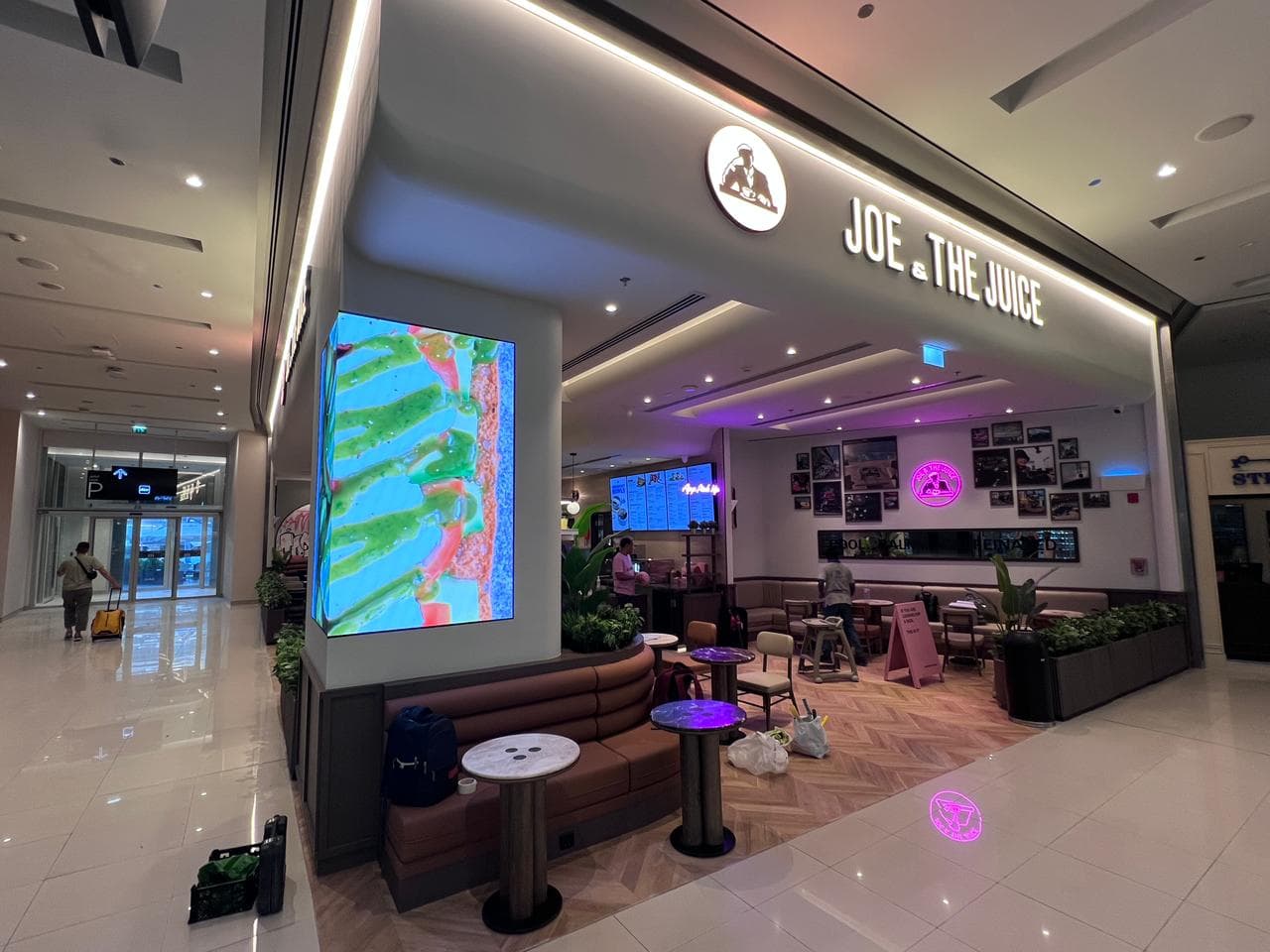 Joe & The Juice — Marina Mall — interior · FMR Technical Services