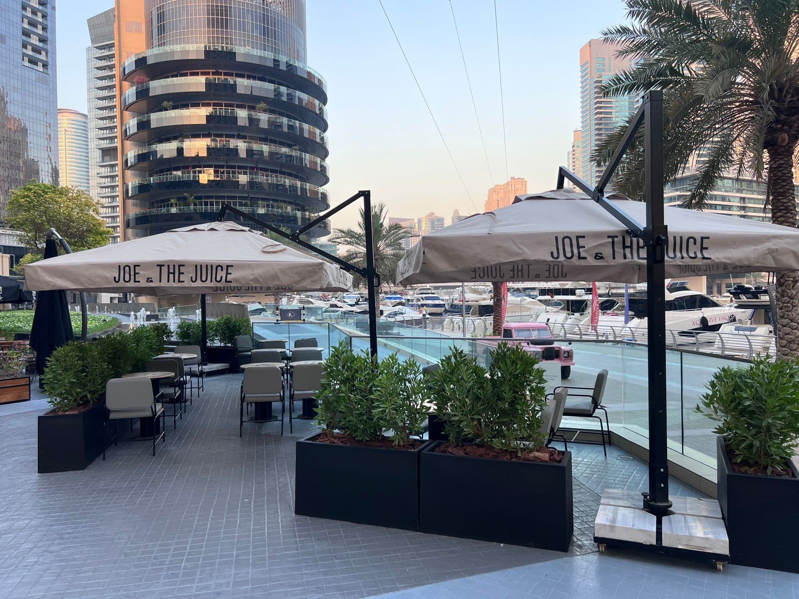 Joe & The Juice — Marina Mall — exterior · FMR Technical Services