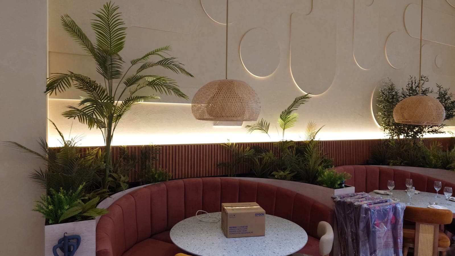 Zafran — Dubai Hills Mall — interior · FMR Technical Services