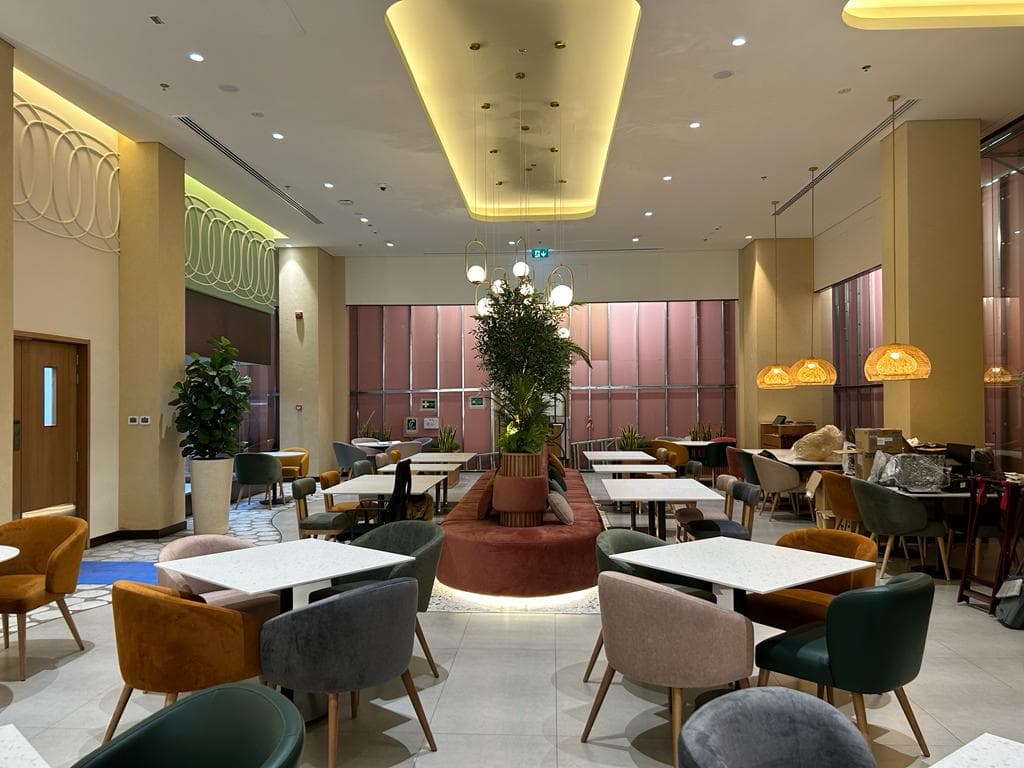 Zafran — Dubai Hills Mall — interior · FMR Technical Services