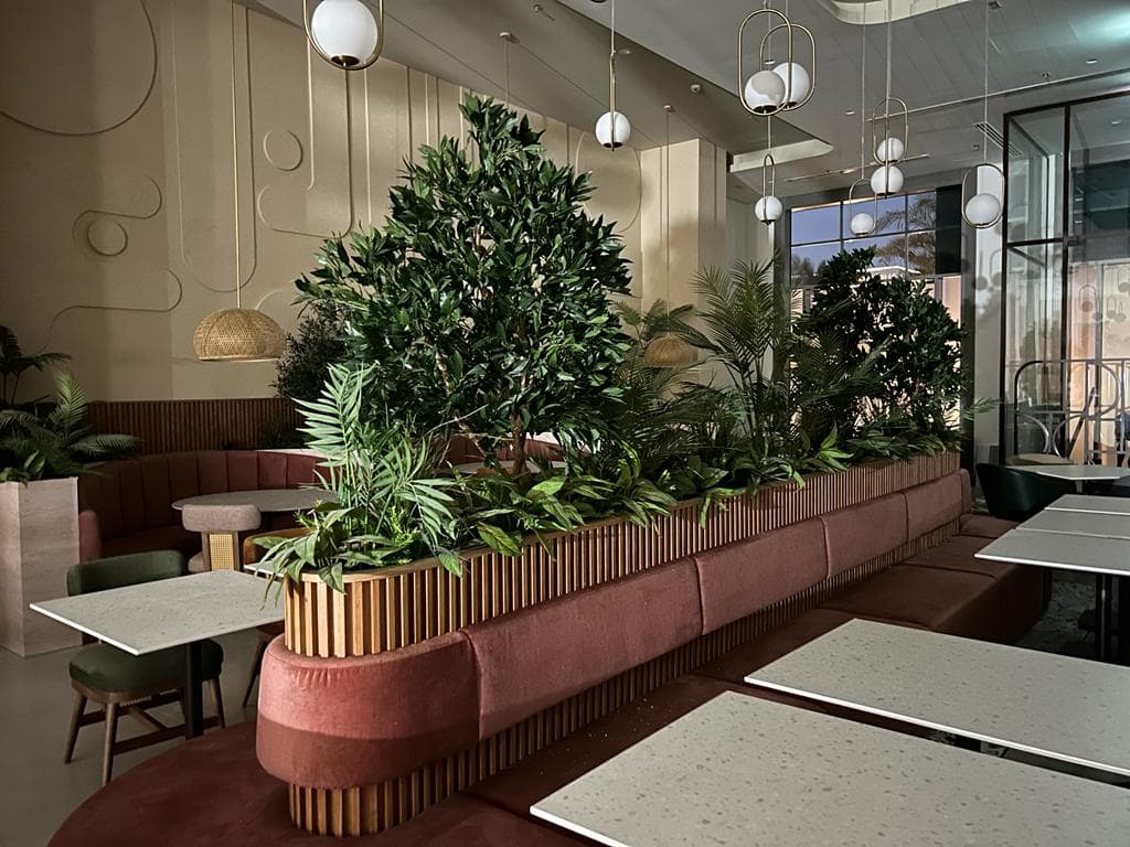 Zafran — Dubai Hills Mall — interior · FMR Technical Services