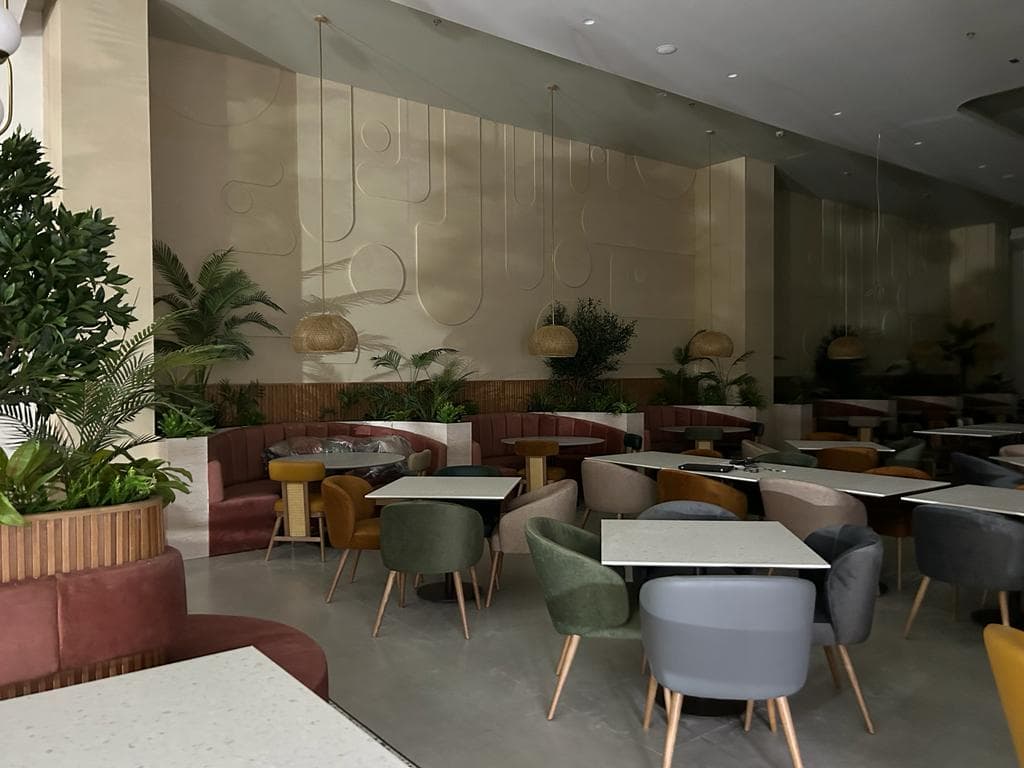 Zafran — Dubai Hills Mall — interior · FMR Technical Services