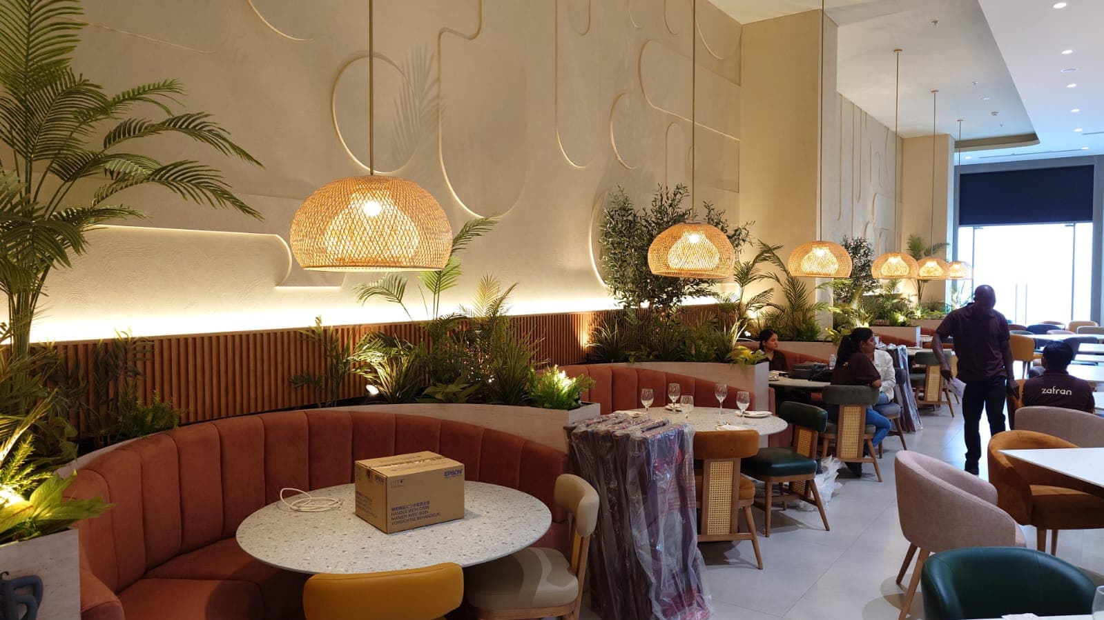 Zafran — Dubai Hills Mall — interior · FMR Technical Services